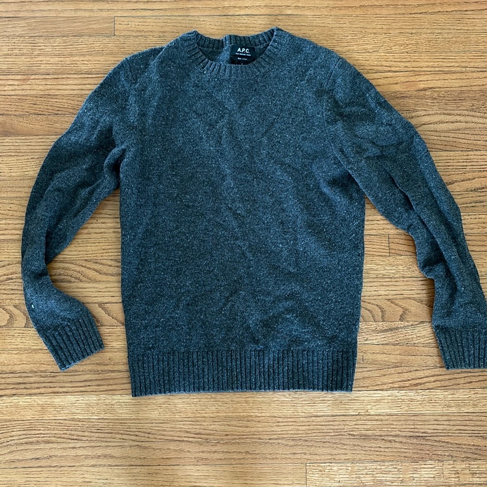 APC crew neck sweater